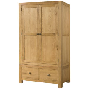Double Wardrobe With 2 Drawers (DAV035)