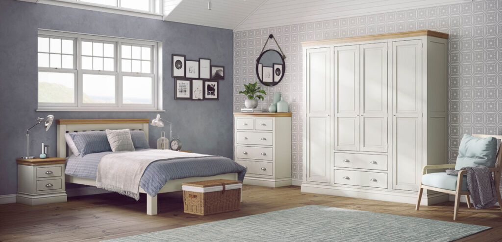 Solid wood painted bedroom furniture deals