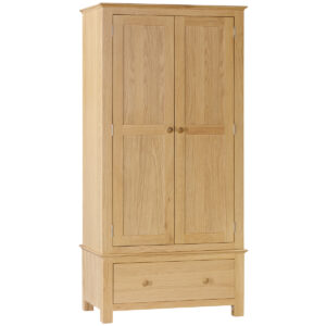 Double Robe With 1 Drawer (MOR032)