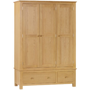 Triple Robe with 2 Drawers (MOR033)