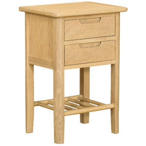 2 DRAWER BEDSIDE (BER010)