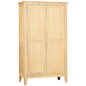 DOUBLE ALL HANGING WARDROBE WITH SHELVING (BER031)
