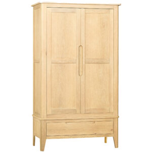 DOUBLE WARDROBE WITH DRAWER (BER032)