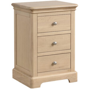 3 Drawer Bedside (LOK001)