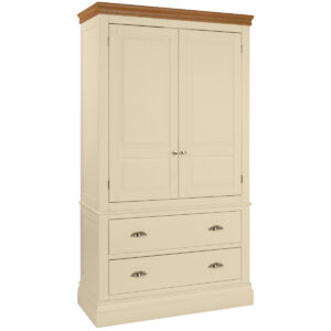 Double 2 Drawer Wardrobe (LW55)